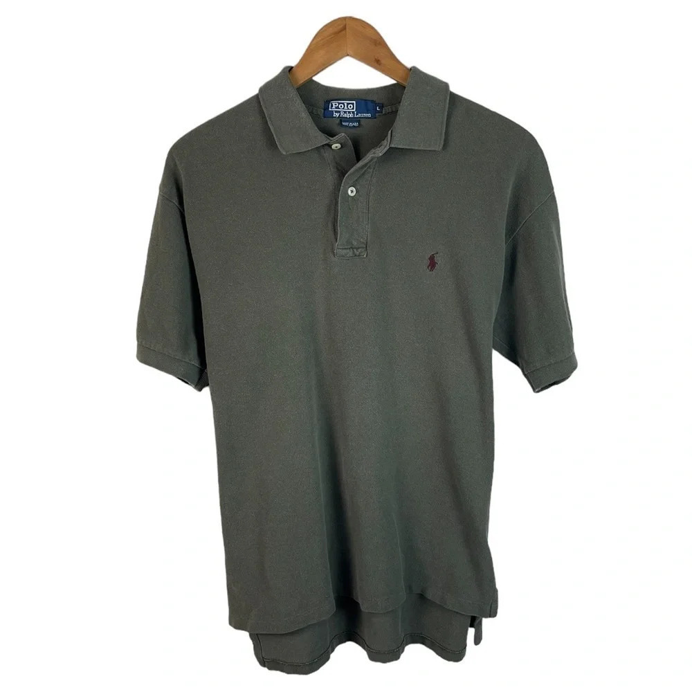 PO175 Men’s Polo Ralph Lauren Designer Preppy Polo Shirt L